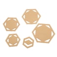 thumbnail image 1 of 5Pcs Acrylic Stencil Template Various Sizes Use Repeatedly Manual Quilting Tools for Household DIY, 1 of 8