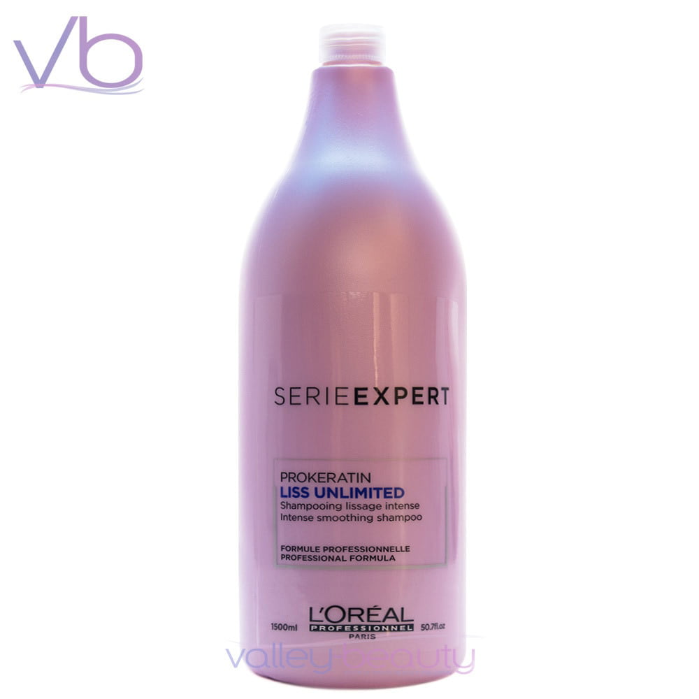 L'Oréal Professionnel Serie Liss Unlimited Shampoo 1500ml HUGE - Walmart.com