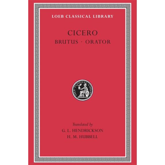 Pre-Owned Brutus. Orator (Loeb Classical Library 342) Hardcover