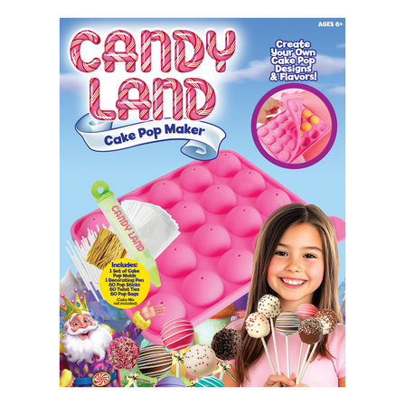 Candyland Novelty Cake Pop Maker for Kids Ages 6 and Up