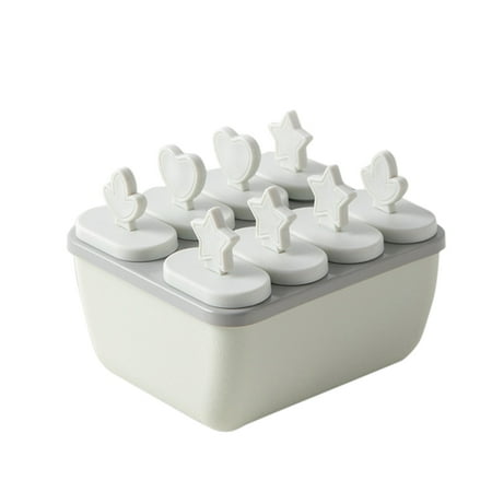 

Ice Cream Mold DIY PP Plastic Ice Cream Mould Summer Dessert Maker Home Kitchen Tool Dark Blue