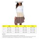thumbnail image 5 of Vestido casual con bloques de color,Vestido de manga larga para mujer, Vestido corto plisado y fluido, Vestido de manga larga, Durabilidad mejorada, 5 of 6
