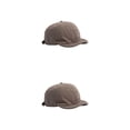 thumbnail image 2 of Gorra de béisbol Retro Sonducket de algodón para mujer color Caqui Negro Café ajustable, 2 of 6