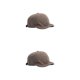 thumbnail image 2 of Gorra de béisbol Retro Sonducket de algodón para mujer color Caqui Negro Café ajustable, 2 of 6