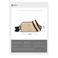 thumbnail image 2 of Sac à Main pour Femmes, Bandoulière Grand, Mode Colorblock, Sac pour Appareil Photo, Kaki, 2 of 5