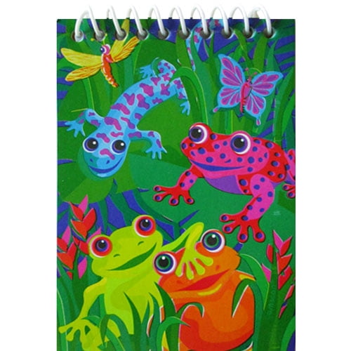 Notebook Paper Origami Frog