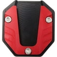 thumbnail image 1 of HUGFEGWE Motorcycle Side Stand Plate Pad, Kickstand Extender, Universal, Red, Aluminium Alloy, Side U2536-7069, 1 of 9