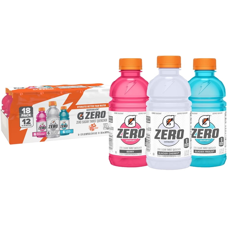 Gatorade Zero Sugar Variety Pack, 12 fl oz, 18 Count photo 2