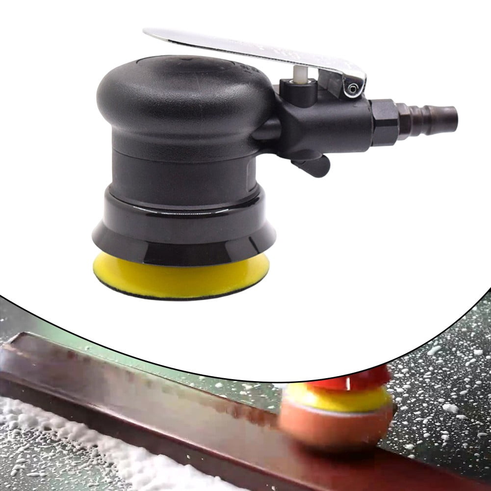 yaaqii 3Inch Air Orbital Sander Air Sander 12000 rpm Grinding Polishing for Car Wood