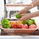 thumbnail image 4 of Colador sobre el fregadero Colador Cesta colador, Colador extensible Lavado Drenaje Pasta cocida, Verduras, Frutas, Utensilios secos, Apto para lavavajillas Xemadio ZJWJ688-2, 4 of 7