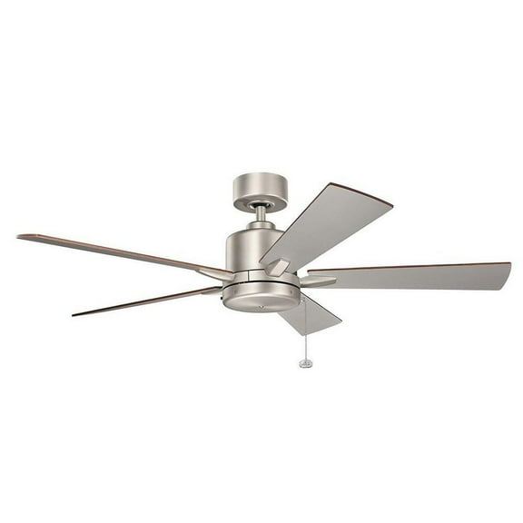 Ceiling Fan with Transitional Inspirations 13.5 inches Tall By 52 inches Wide-Brushed Nickel Finish Bailey Street Home 147-Bel-2011796