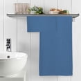 thumbnail image 5 of GZHJMY Blue Solid Soft Cotton Towel Sets 2 Piece,1 Bath Towel 1 Hand Towel Quick Dry Highly Absorbent Bath Towels Washcloths for Bathroom, Gym, Hotel, and Spa Bathroom Towels, 5 of 7