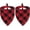 Red + Red Plaid, variant on 2 Pack Dog Christmas Bandanas, Classic Buffalo Red Plaid Pet Bandana Scarf Triangle Bibs Kerchief Pet Costume Outfit Accessories for Small Medium Large and Extra Large Dogs Cats Pets (X-Large)