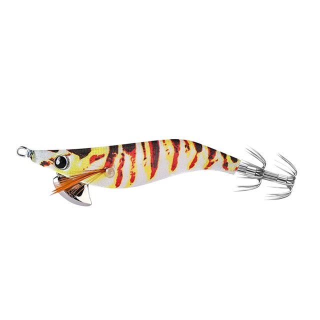 Cebo Artificial Plantillas Pesca Señora Luminosa () Amarillo Rojo