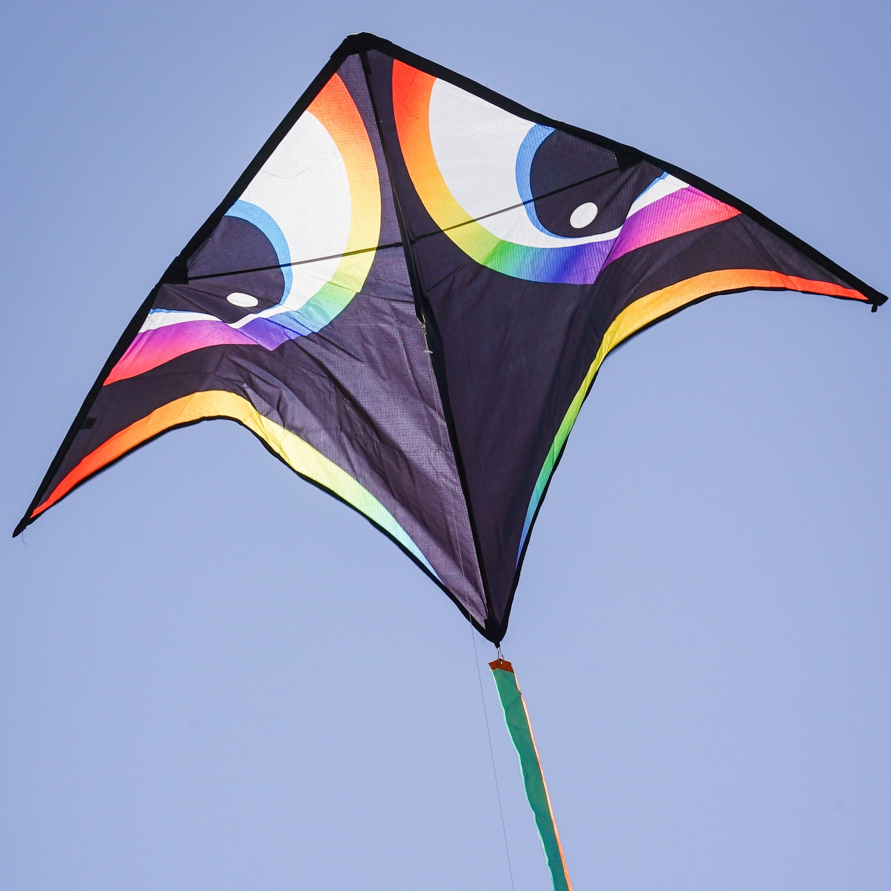 In the Breeze 3340 — Manu Aurora 72" Delta Kite - Single Line Easy Flying Kite for All Ages