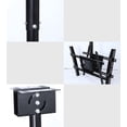 thumbnail image 3 of FixtureDisplays Support TV de Plafond pour 2 Écrans 42 Pouces à 75 Pouces, Double Face, Hauteur Réglable, Inclinaison & Pan - Noir 16818, 3 of 5