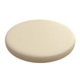 thumbnail image 1 of 35x35cm Round Leather Cushion Memory Foam Non Slip Durable Versatile Easy Care For Seating, 1 of 5