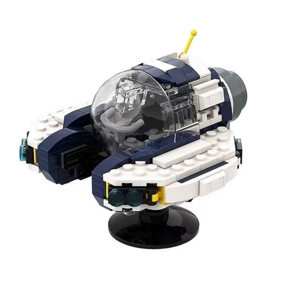MOC Submarine Building Kit with Display Stand - 308pc Advanced Model for Adults 14 , DIY Deep Sea Explorer Desktop Decor