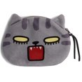 thumbnail image 1 of Cartoon Angry Cat Head Shaped Purse | Cute and Creative Kitty Head Zipper Closure Wallet(3 pack), 1 of 4
