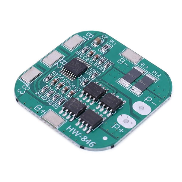 Módulo de cargador de batería de litio Li-ion 18650 BMS para motor de taladro (estándar 4S 20A)