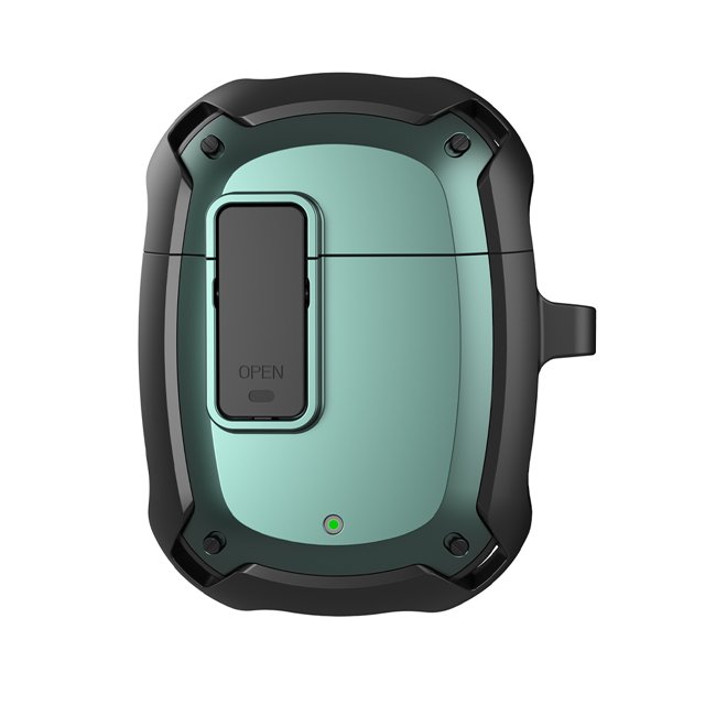 Caja de auriculares a prueba de golpes Likrtyny Para Google Pixel Buds Serie A verde