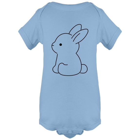 One Line Cute Bunny Bodysuit Infant -Image by Shutterstock,  24 Months