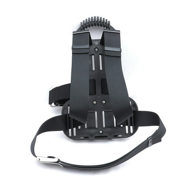 Greeniant Cilindro de oxígeno para buceo profundo, soporte trasero para tanque, chaqueta de esnórquel, correa de individual, mochila con Deportes acuáticos