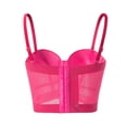 thumbnail image 3 of iHPH7 Corset Tops for Women, Tank Top with Built in Bra for Women, Crop Tank Tops for Women, Going Out Tops for Women, Shelf Bra Tank Tops for Women, Hot Pink S, 3 of 4