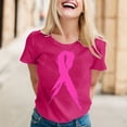 thumbnail image 2 of Cancer Support Pink Cancer Awareness T-Shirt, 2 of 4