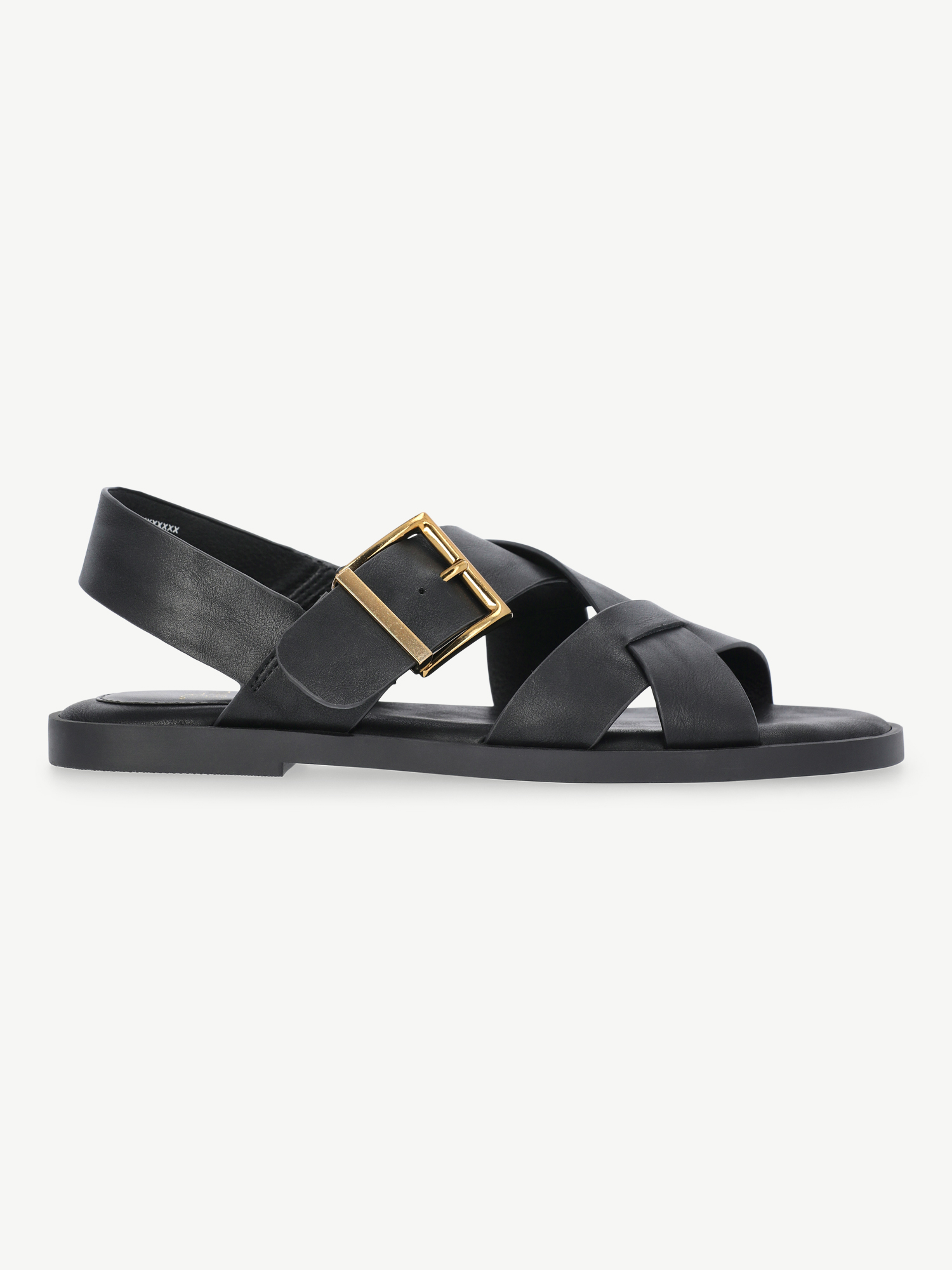 Time and Tru Women's X-Band Buckle Sandals