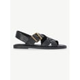 thumbnail image 2 of Time and Tru Women's X-Band Buckle Sandals, 2 of 6