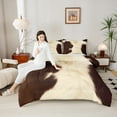 thumbnail image 4 of Castle Fairy 3-Piece Full Cow Print Bedding Comforter Set, 4 of 8