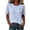 Blue, variant on Summer Tops for Women Summer Black Trendy Pullover Pull-On Crew Neck Casual T-Shirts Tops for Women Trendy,M