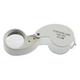 thumbnail image 1 of Lupe Lupe 40x 25mm 40x25mm 40x25 Juwelier Led Licht Glas Lupe Tragbare Beleuchtet Lupe Falten Drop Schiff, 1 of 4