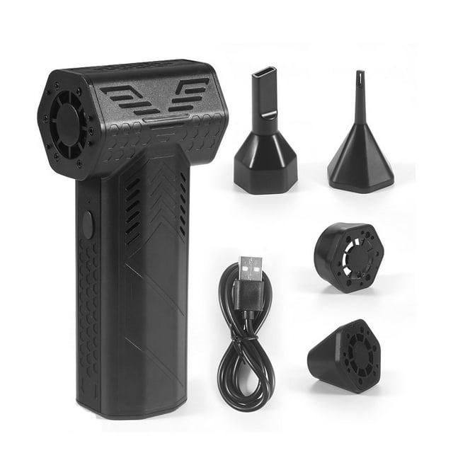 Portable Fan Handheld,Integrated Suction and Blowing High Velocity Fan, 130000 RPM Brushless Motor Handheld Turbofan