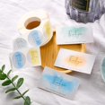 thumbnail image 4 of 120 Pieces Thank You for Order Cards Thank You Business Card and 600 Pieces Round Thank You Label Stickers Customer Appreciation Package Inserts for Retail Small Business (Watercolor Style), 4 of 7