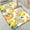 Lemons with Floral and Tile Design, variant on 1pc Seahorses with Seashells and Bubbles Bathroom Rug Bathroom Decor and Accessories- Durable,Anti Slip,And Quick Drying,Suitable For Indoor/outdoor Use - Perfect For Bathrooms,Bedrooms,Kitchens