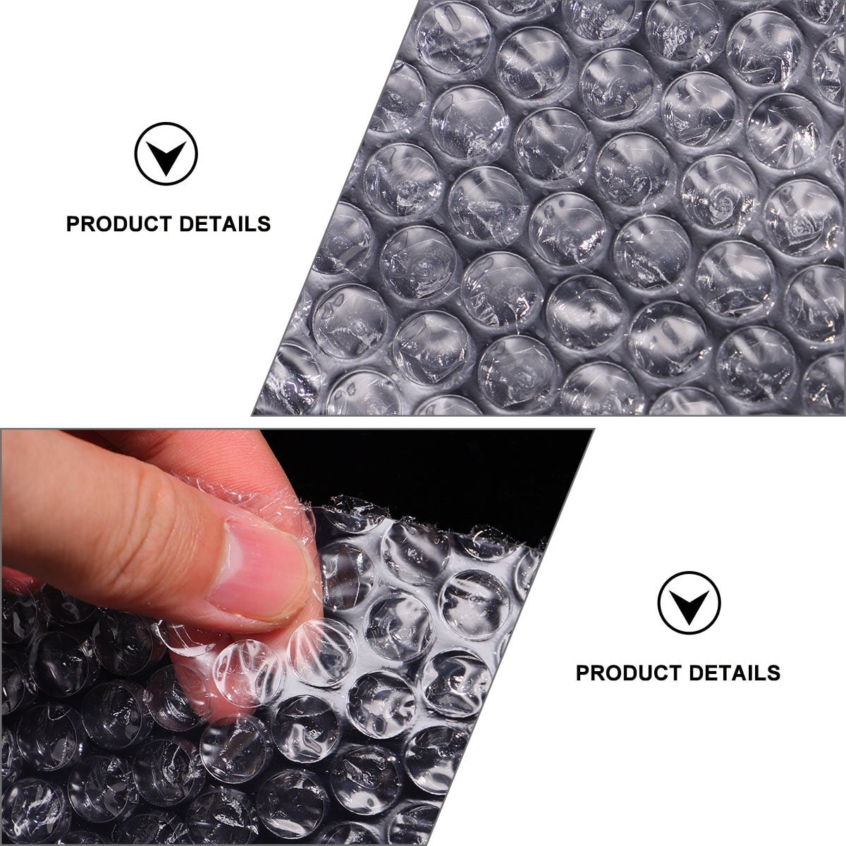 Supvox White Bubble Roll Wrap Cushioning Foam for Packing Protecting Electronics Small Appliances and Fragile Items