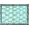 thumbnail image 1 of Ahgly Company Indoor Rectangle Persian Light Blue Traditional Area Rugs, 3' x 5', 1 of 4