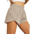 thumbnail image 3 of Cueply Women's Running Shorts High Waisted Athletic Gym Workout Shorts with Liner Zipper Pockets, 3 of 7