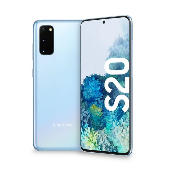Restored Samsung Galaxy S20 5G 128GB T-Mobile/ Sprint Locked Cloud Blue (Refurbished)