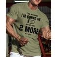 thumbnail image 3 of Gymish Two More Workout T-Shirt for Men – Funny Gym Shirt, Motivational Lifting Tee, Athletic Gym Clothes, Men's Workout Top, 3 of 5