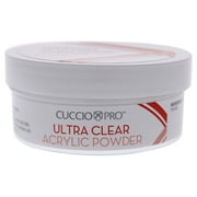 Ultra Clear Acrylic Powder - Clear by Cuccio Pro for Women - 1.6 oz Acrylic Powder