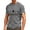 Gray, variant on Men's Hello Darkness My Old Friend Crew Neck Short Sleeve Graphic T Shirt