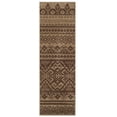 thumbnail image 3 of SAFAVIEH Adirondack Zachary Southwestern Runner Rug, Camel/Chocolate, 2'6" x 6', 3 of 8