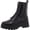 Black, variant on Women's Blake Bootie Combat Boot, Luggage, 11