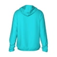 thumbnail image 2 of Goofa Aqua Printed Women's UPF 50+ Sun Protection Hoodie Jacket Lightweight Long Sleeve Sun Shirt for Women with Pocket Hiking Outdoor-XX-Large, 2 of 9