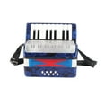 thumbnail image 1 of Acordeón de 17 teclas: instrumento musical para niños, ideal para la enseñanza y el desarrollo de intereses., 1 of 14