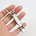 thumbnail image 4 of Cortaúñas EDC ultrafino Ndcxsfigh plegable mano dedo del pie inoxidable llavero, 4 of 6