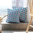 thumbnail image 6 of LALILO Throw Pillow Covers Kaleidoscope Ethnic With Blue Navy Cushion Cover 18" x 18", 646 Pack, 6 of 6